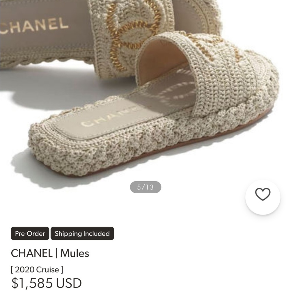 Chanel Mules